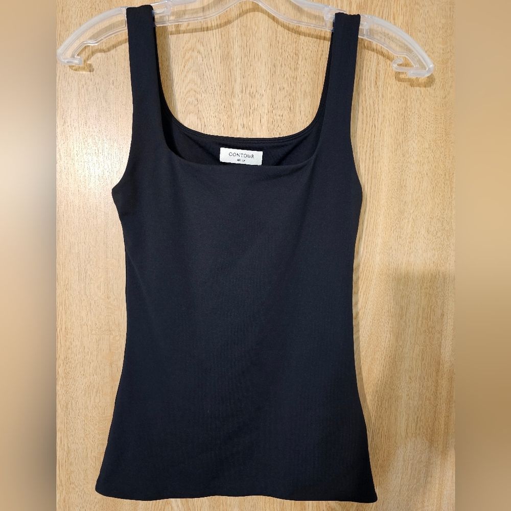 Aritzia Black Contour Tank Top Size Small